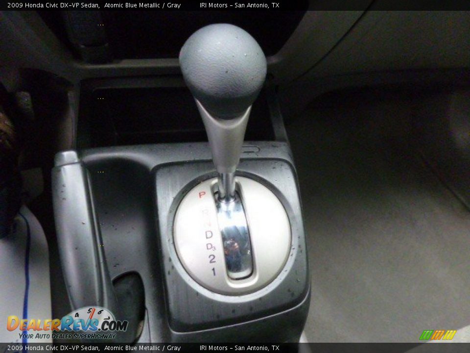 2009 Honda Civic DX-VP Sedan Atomic Blue Metallic / Gray Photo #17