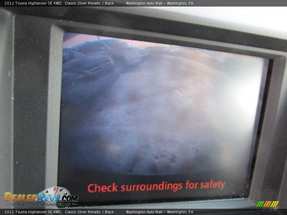 2011 Toyota Highlander SE 4WD Classic Silver Metallic / Black Photo #14
