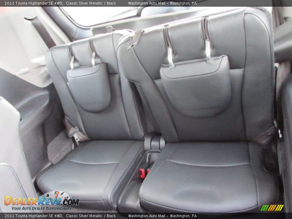 2011 Toyota Highlander SE 4WD Classic Silver Metallic / Black Photo #18