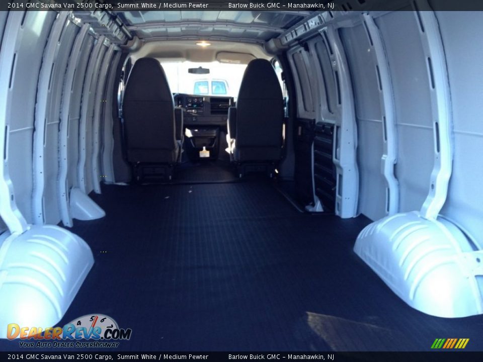 2014 GMC Savana Van 2500 Cargo Summit White / Medium Pewter Photo #6