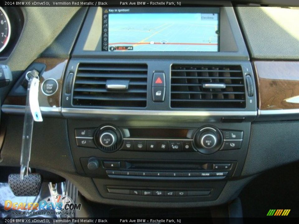 2014 BMW X6 xDrive50i Vermillion Red Metallic / Black Photo #18