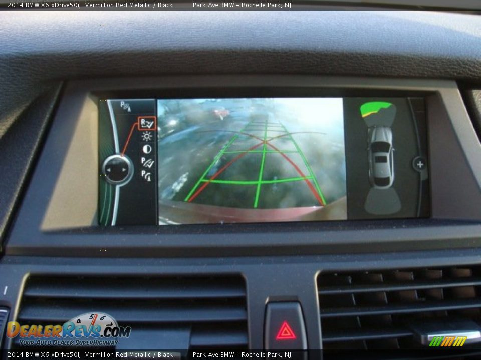 2014 BMW X6 xDrive50i Vermillion Red Metallic / Black Photo #19