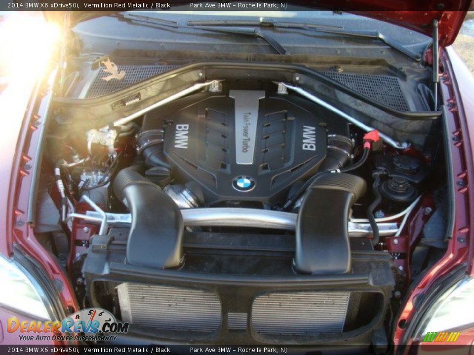 2014 BMW X6 xDrive50i 4.4 Liter DI TwinPower Turbocharged DOHC 32-Valve VVT V8 Engine Photo #32