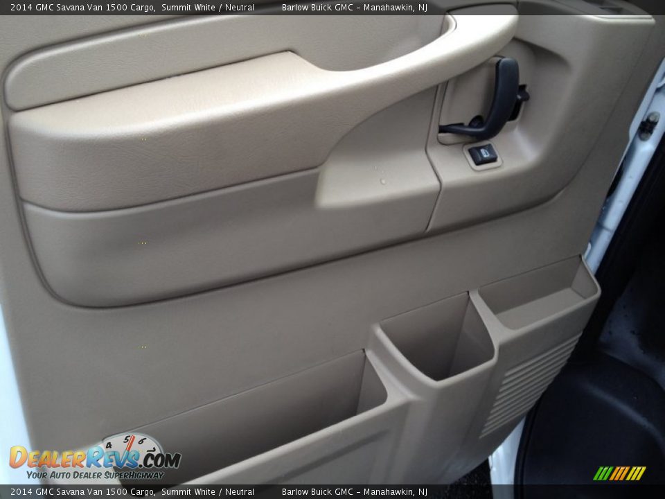 Door Panel of 2014 GMC Savana Van 1500 Cargo Photo #8