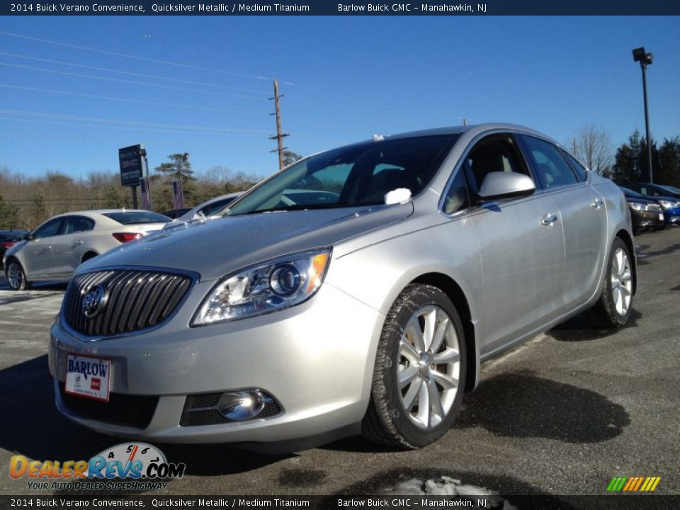 2014 Buick Verano Convenience Quicksilver Metallic / Medium Titanium Photo #1