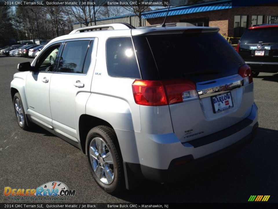2014 GMC Terrain SLE Quicksilver Metallic / Jet Black Photo #4