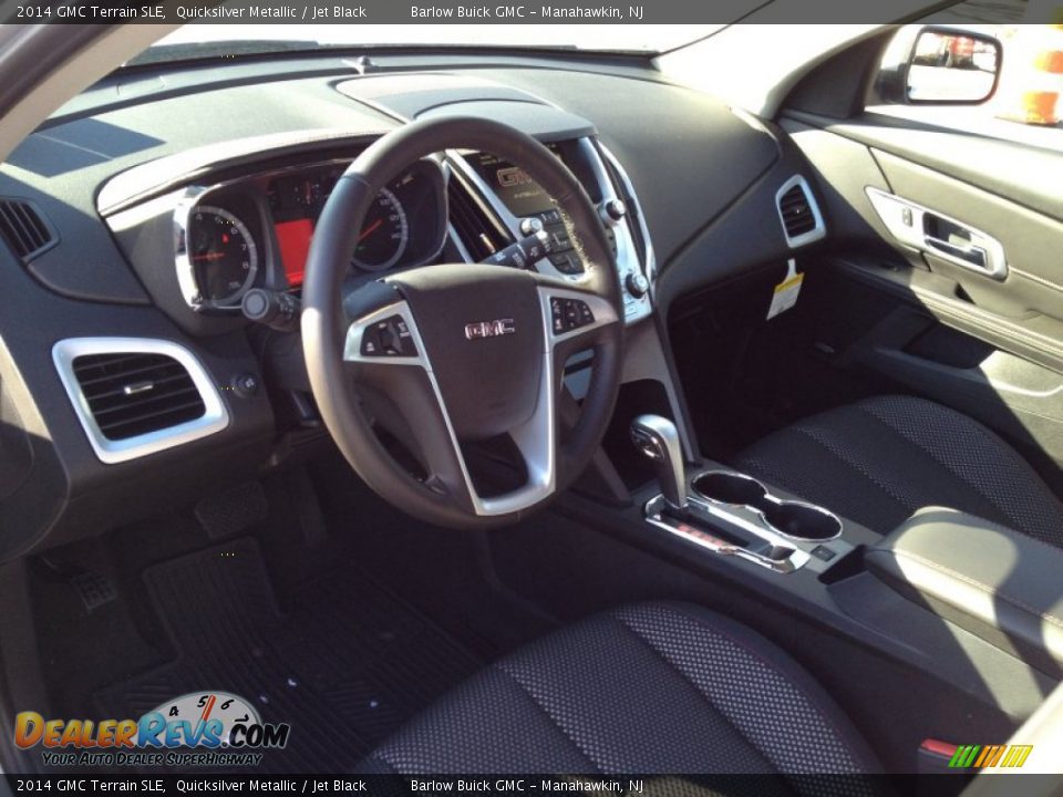 2014 GMC Terrain SLE Quicksilver Metallic / Jet Black Photo #7