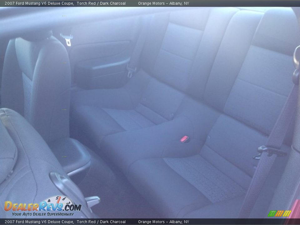 2007 Ford Mustang V6 Deluxe Coupe Torch Red / Dark Charcoal Photo #19