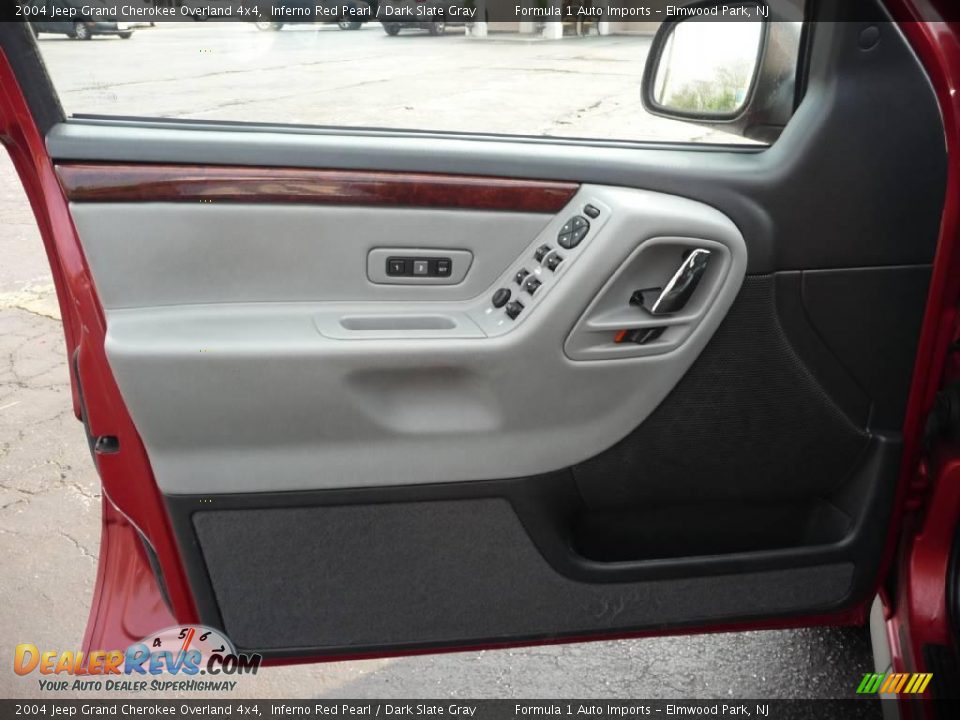 2004 Jeep Grand Cherokee Overland 4x4 Inferno Red Pearl / Dark Slate Gray Photo #20