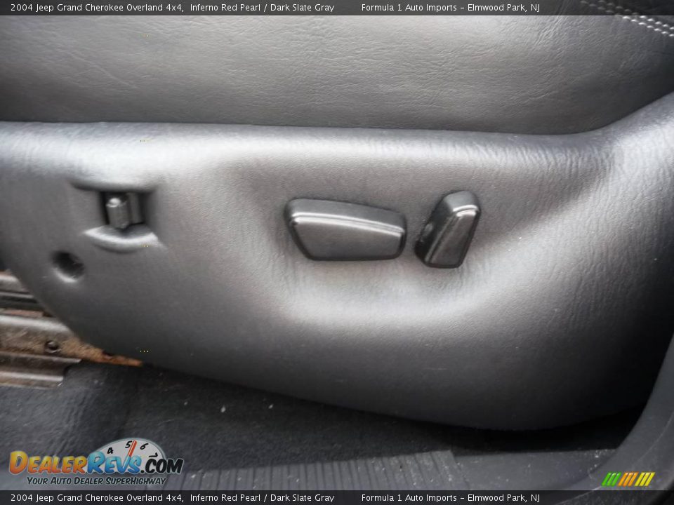 2004 Jeep Grand Cherokee Overland 4x4 Inferno Red Pearl / Dark Slate Gray Photo #27