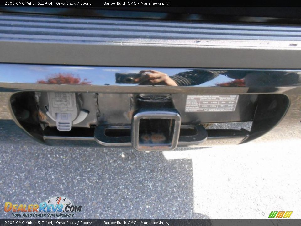 2008 GMC Yukon SLE 4x4 Onyx Black / Ebony Photo #6