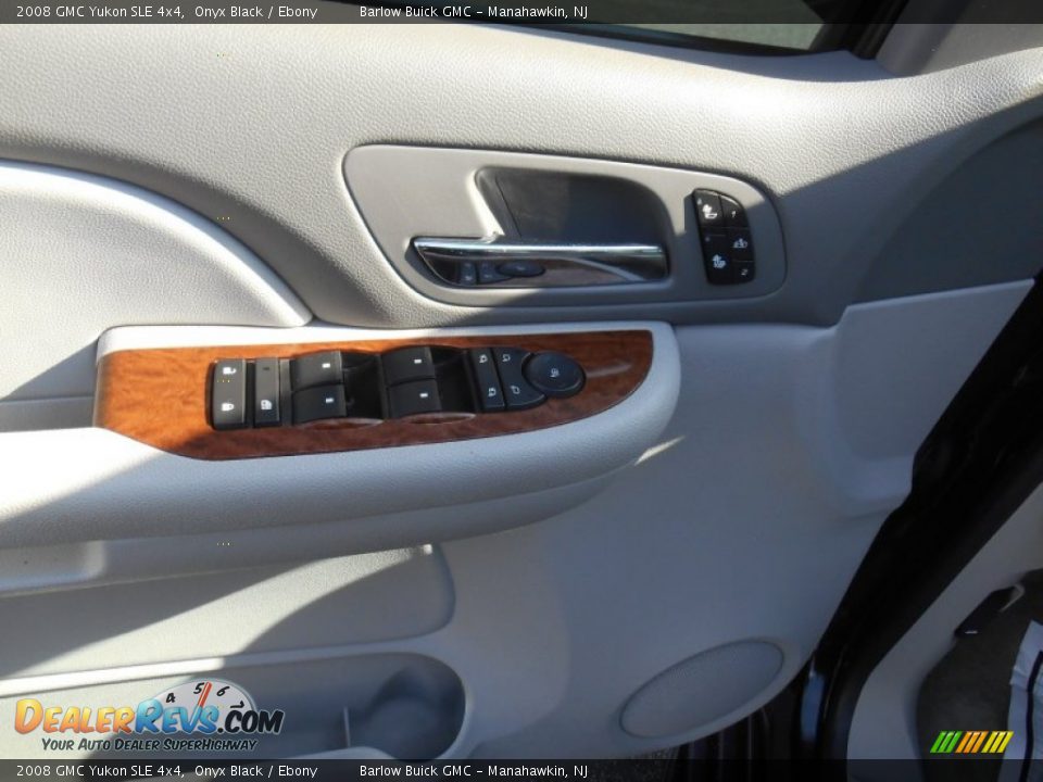 2008 GMC Yukon SLE 4x4 Onyx Black / Ebony Photo #9