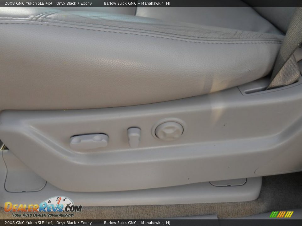2008 GMC Yukon SLE 4x4 Onyx Black / Ebony Photo #10