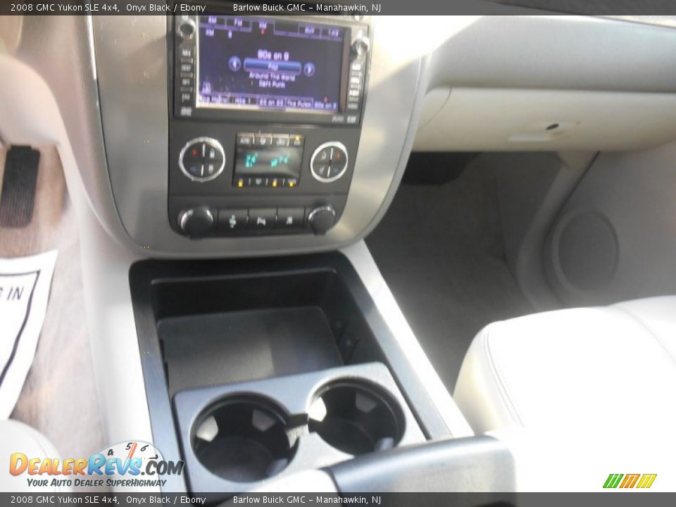2008 GMC Yukon SLE 4x4 Onyx Black / Ebony Photo #12