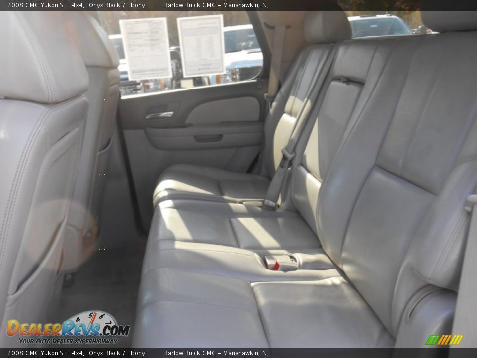 2008 GMC Yukon SLE 4x4 Onyx Black / Ebony Photo #14