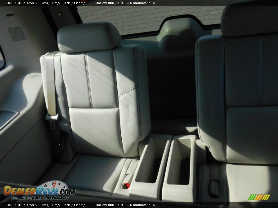 2008 GMC Yukon SLE 4x4 Onyx Black / Ebony Photo #15