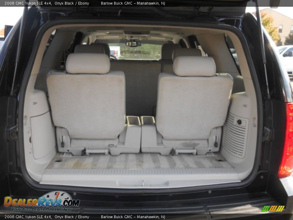 2008 GMC Yukon SLE 4x4 Onyx Black / Ebony Photo #16