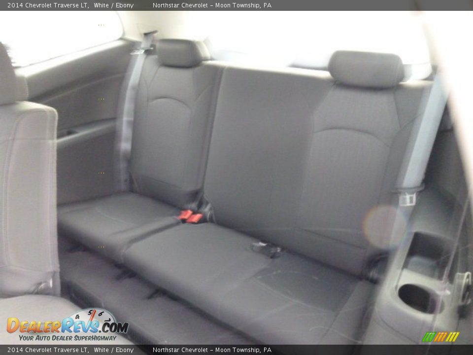 2014 Chevrolet Traverse LT White / Ebony Photo #14