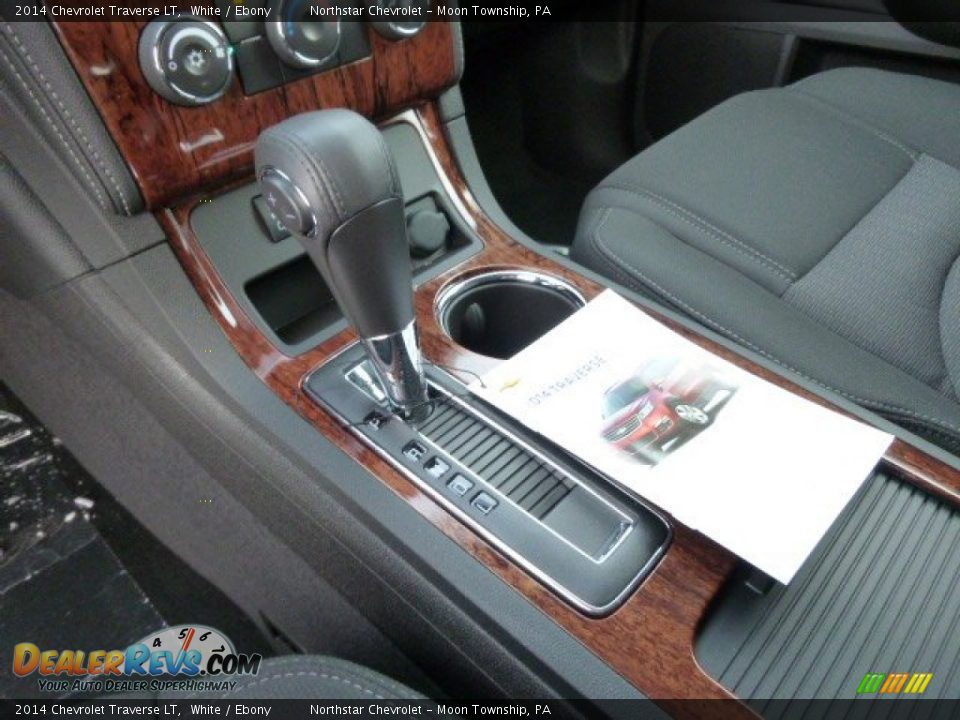 2014 Chevrolet Traverse LT White / Ebony Photo #17