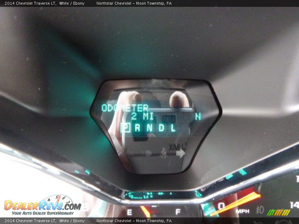 2014 Chevrolet Traverse LT White / Ebony Photo #19