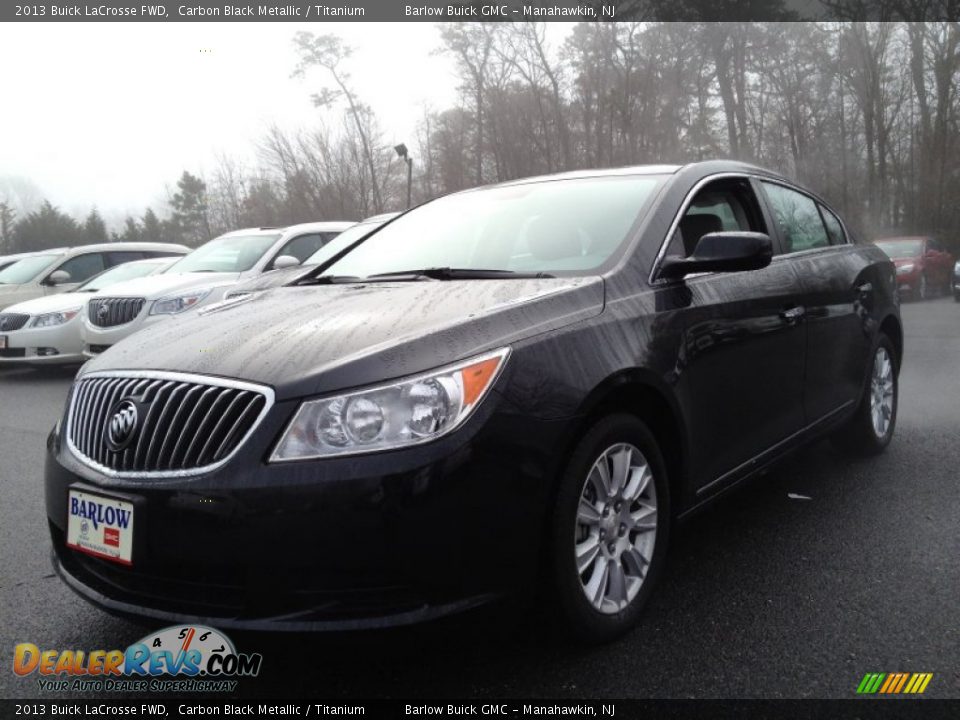2013 Buick LaCrosse FWD Carbon Black Metallic / Titanium Photo #1