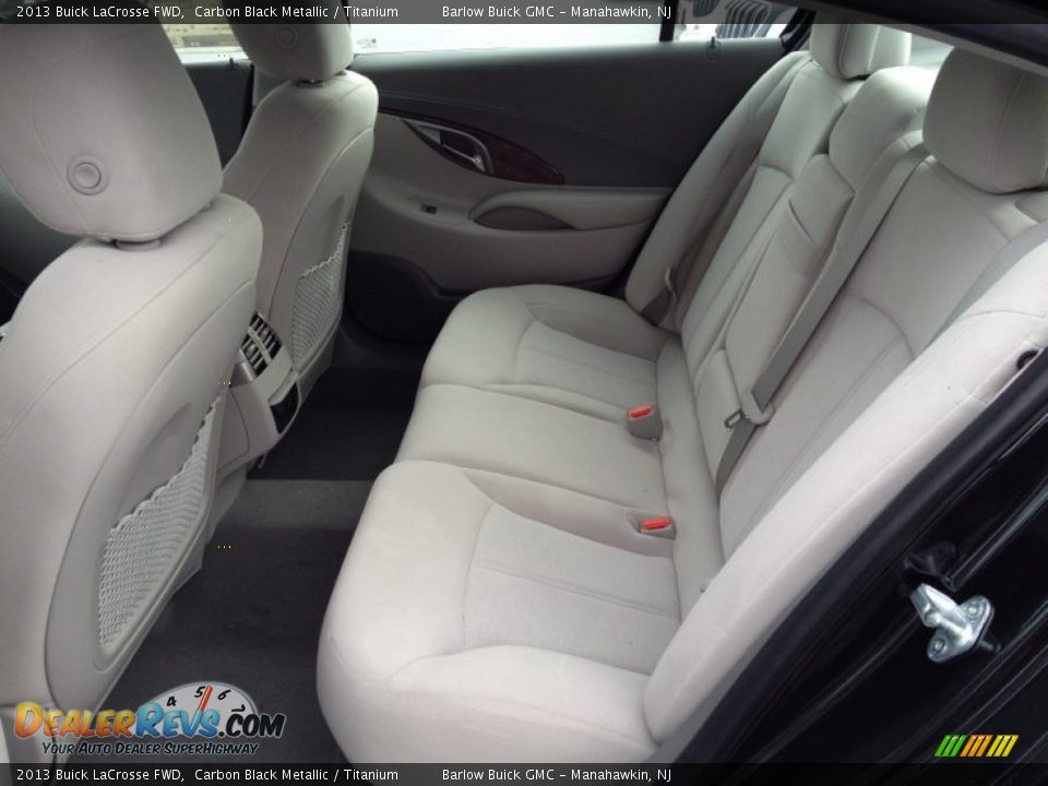 2013 Buick LaCrosse FWD Carbon Black Metallic / Titanium Photo #6