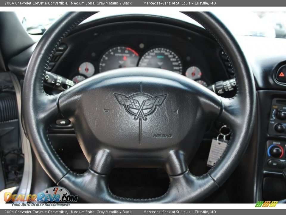 2004 Chevrolet Corvette Convertible Steering Wheel Photo #13