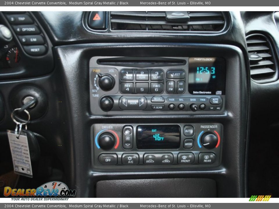 Controls of 2004 Chevrolet Corvette Convertible Photo #14