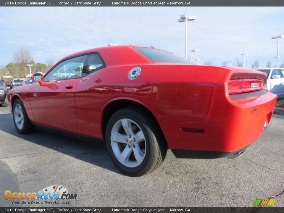 2014 Dodge Challenger SXT TorRed / Dark Slate Gray Photo #2