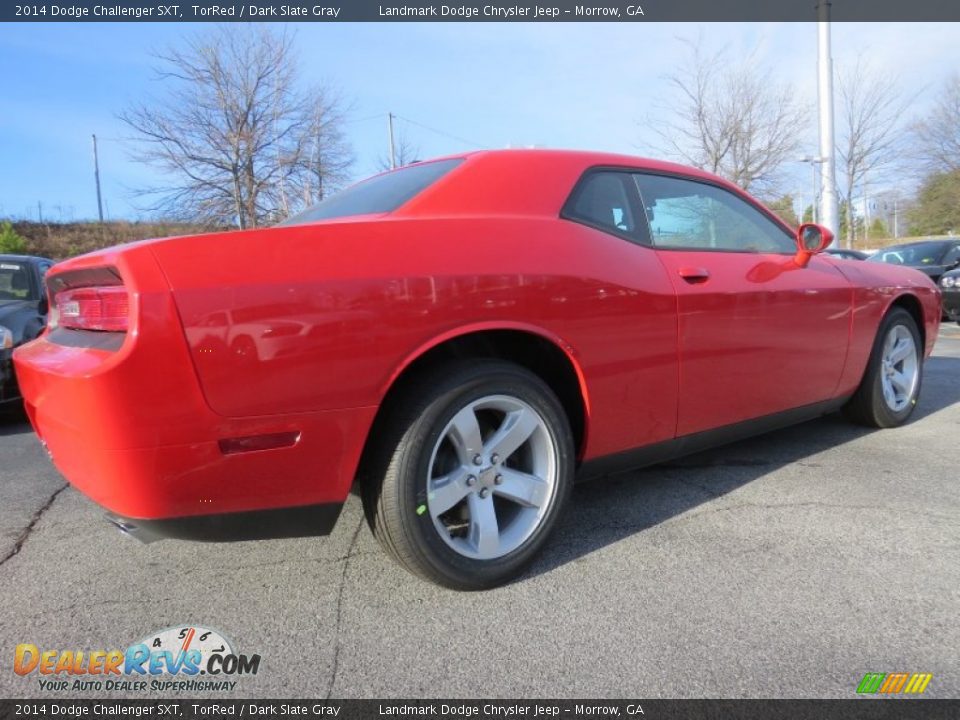 2014 Dodge Challenger SXT TorRed / Dark Slate Gray Photo #3