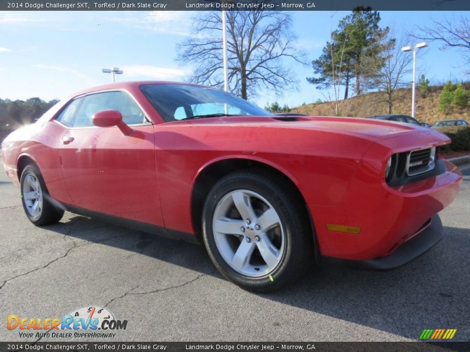 2014 Dodge Challenger SXT TorRed / Dark Slate Gray Photo #4