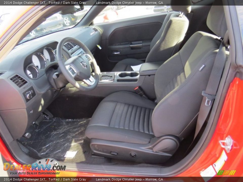 2014 Dodge Challenger SXT TorRed / Dark Slate Gray Photo #6