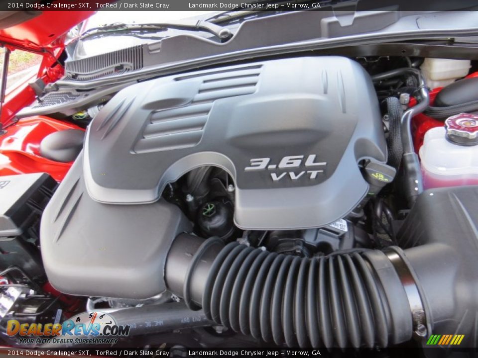 2014 Dodge Challenger SXT TorRed / Dark Slate Gray Photo #8