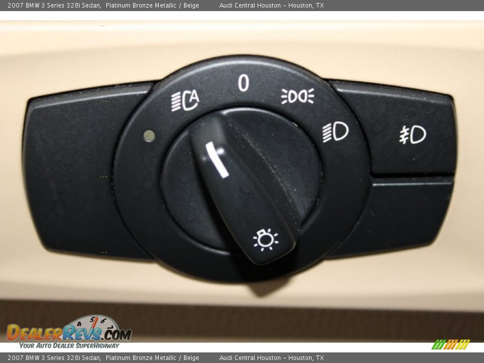 2007 BMW 3 Series 328i Sedan Platinum Bronze Metallic / Beige Photo #13