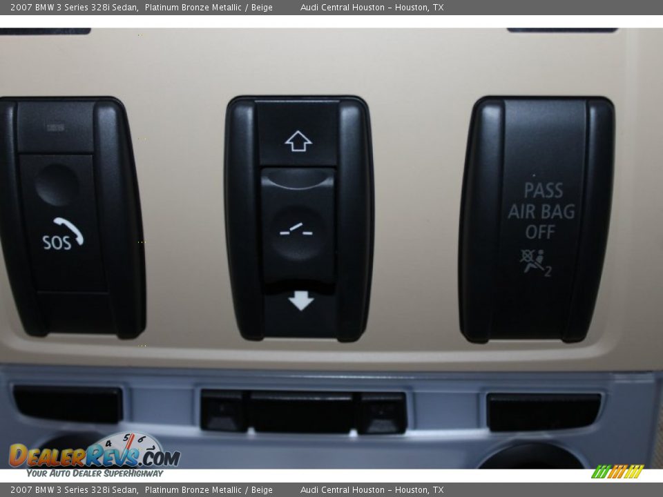 2007 BMW 3 Series 328i Sedan Platinum Bronze Metallic / Beige Photo #14