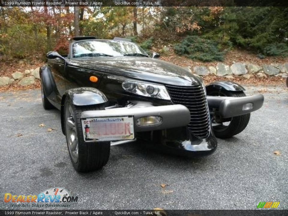 1999 Plymouth Prowler Roadster Prowler Black / Agate Photo #5