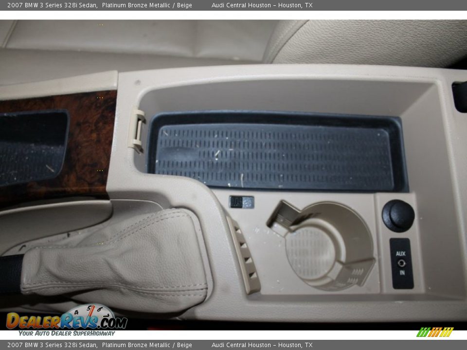 2007 BMW 3 Series 328i Sedan Platinum Bronze Metallic / Beige Photo #18