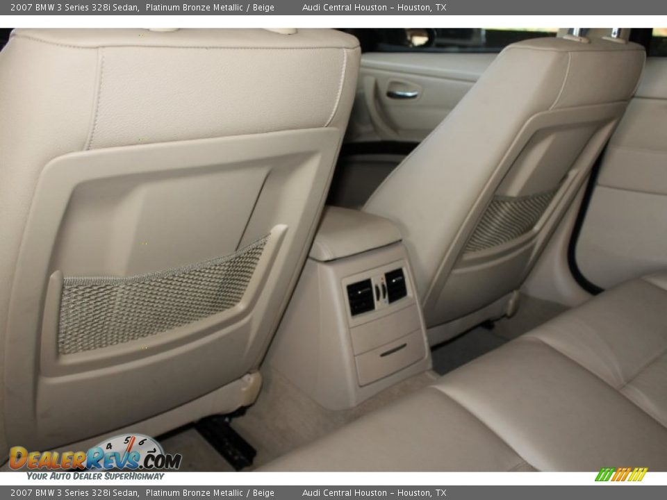 2007 BMW 3 Series 328i Sedan Platinum Bronze Metallic / Beige Photo #21