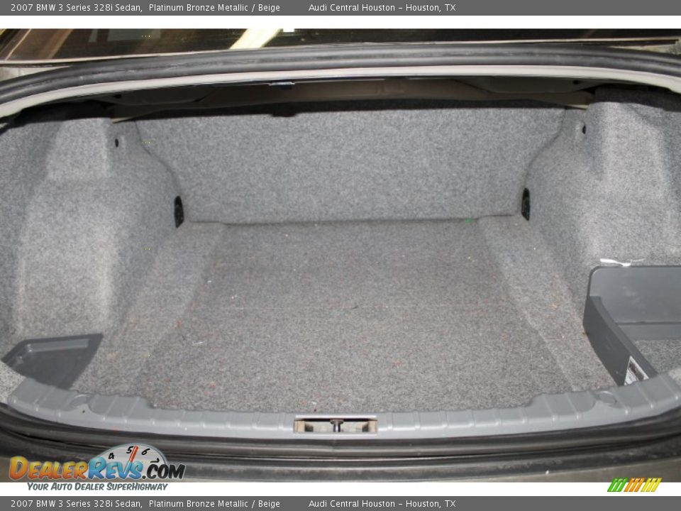 2007 BMW 3 Series 328i Sedan Platinum Bronze Metallic / Beige Photo #23