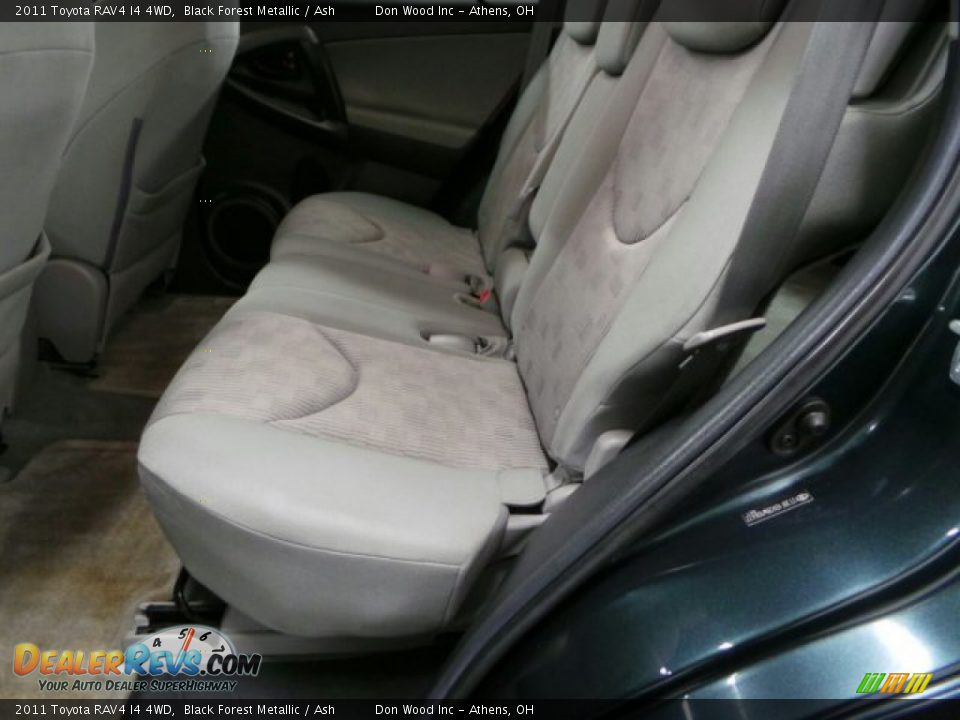 2011 Toyota RAV4 I4 4WD Black Forest Metallic / Ash Photo #7