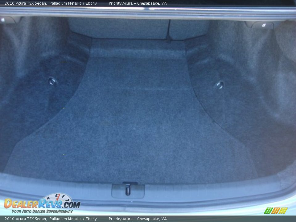 2010 Acura TSX Sedan Palladium Metallic / Ebony Photo #16