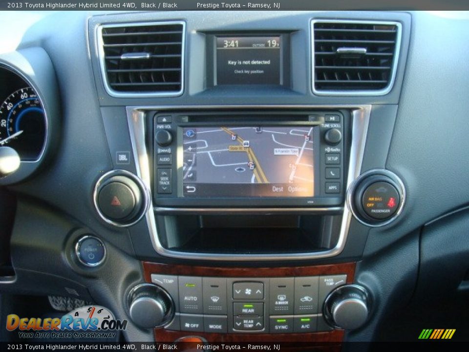 Controls of 2013 Toyota Highlander Hybrid Limited 4WD Photo #11