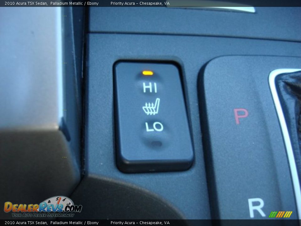 2010 Acura TSX Sedan Palladium Metallic / Ebony Photo #21