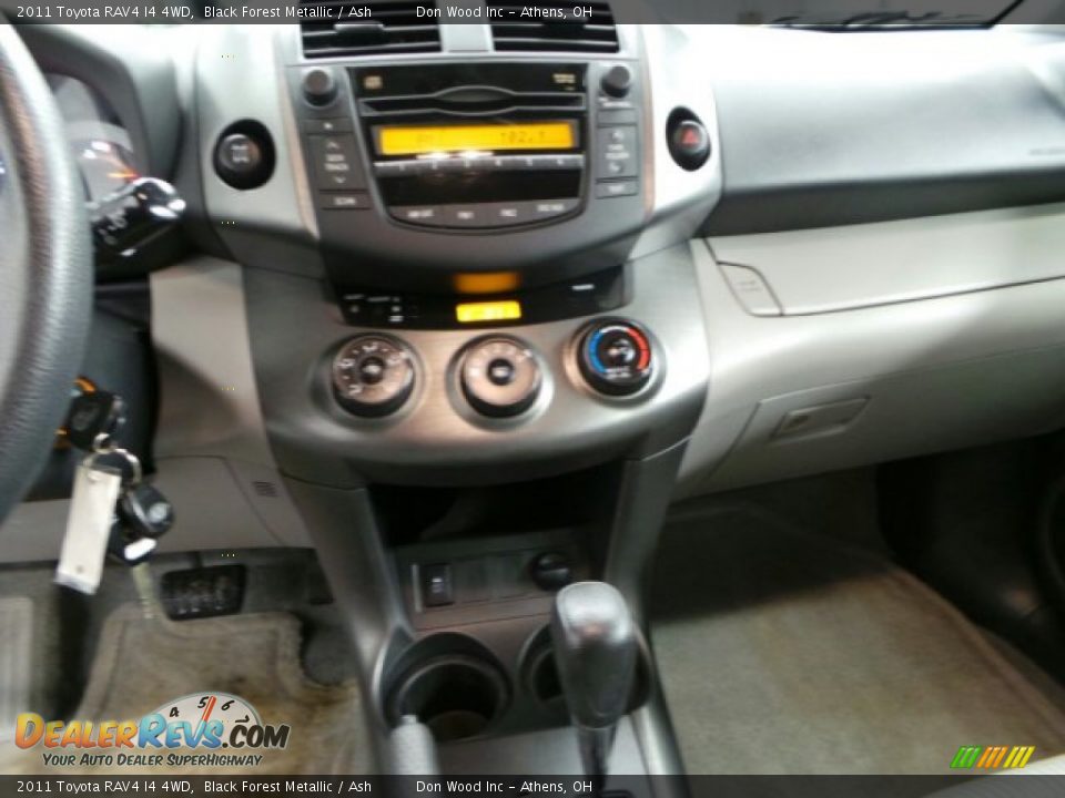 2011 Toyota RAV4 I4 4WD Black Forest Metallic / Ash Photo #19