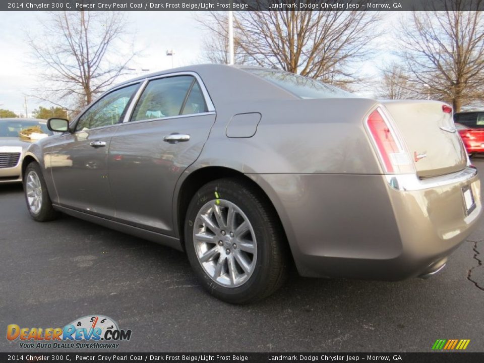 2014 Chrysler 300 C Pewter Grey Pearl Coat / Dark Frost Beige/Light Frost Beige Photo #2