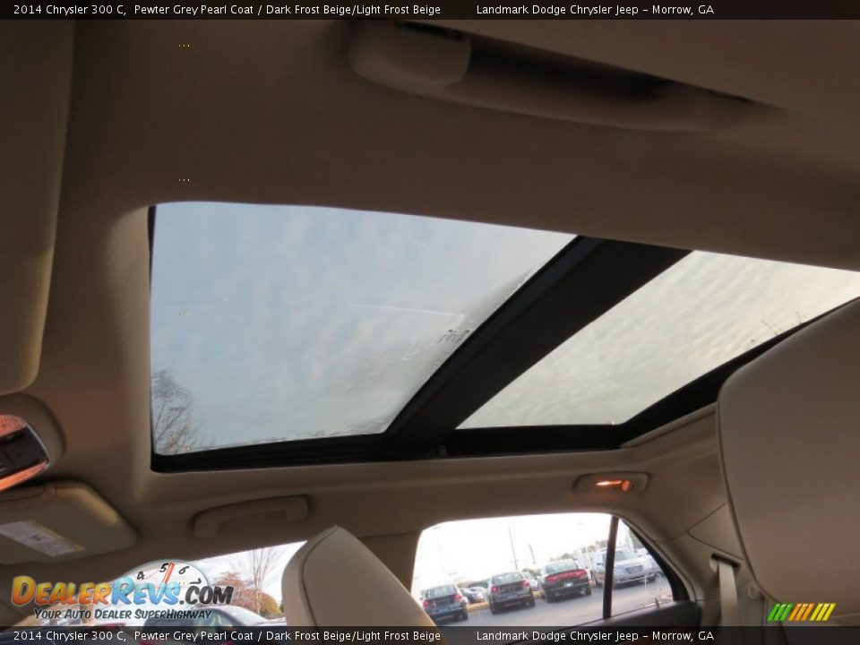 2014 Chrysler 300 C Pewter Grey Pearl Coat / Dark Frost Beige/Light Frost Beige Photo #7