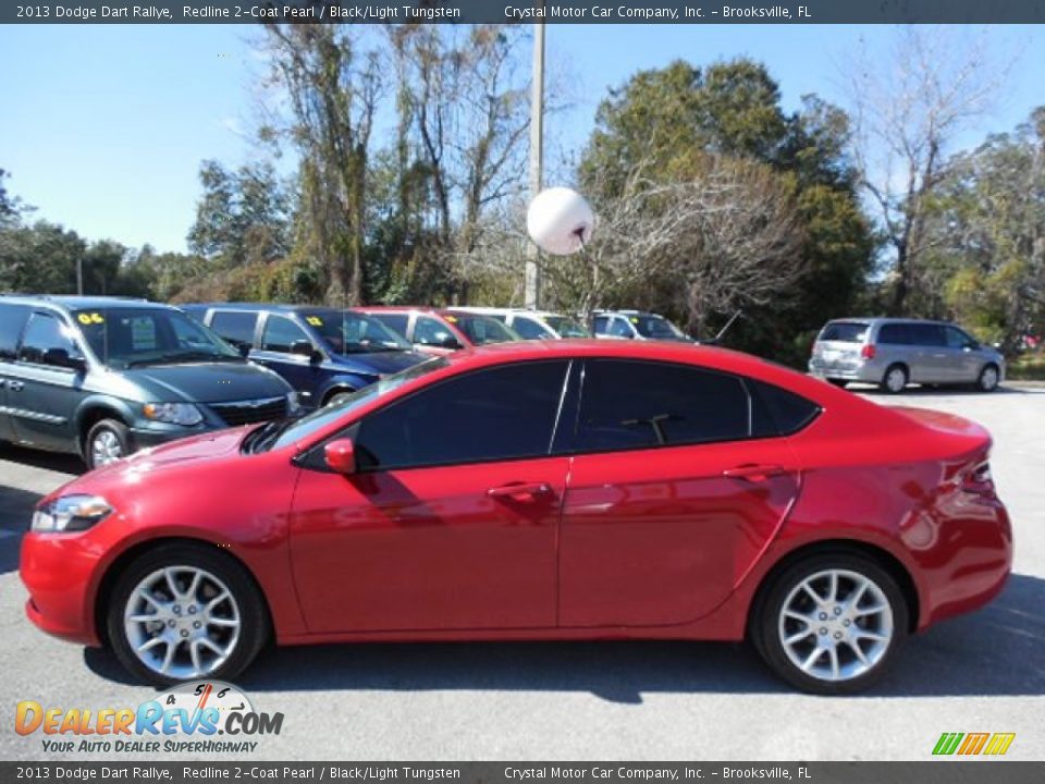 2013 Dodge Dart Rallye Redline 2-Coat Pearl / Black/Light Tungsten Photo #2