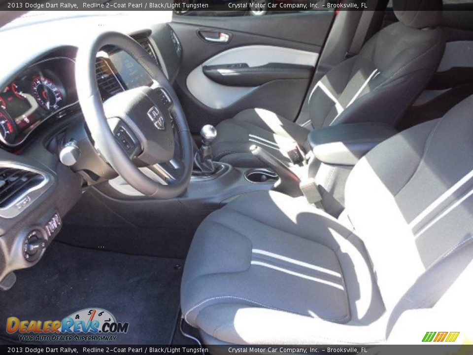 2013 Dodge Dart Rallye Redline 2-Coat Pearl / Black/Light Tungsten Photo #4