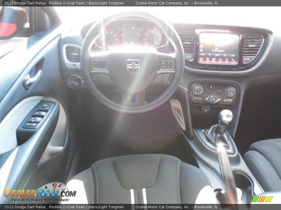 2013 Dodge Dart Rallye Redline 2-Coat Pearl / Black/Light Tungsten Photo #6