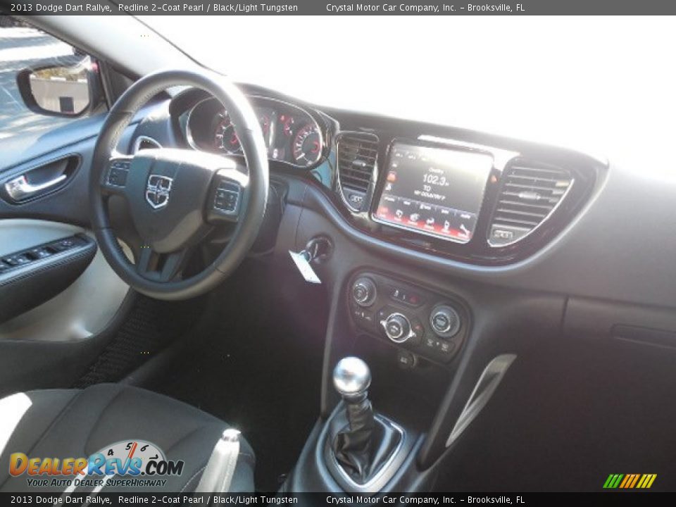 2013 Dodge Dart Rallye Redline 2-Coat Pearl / Black/Light Tungsten Photo #11